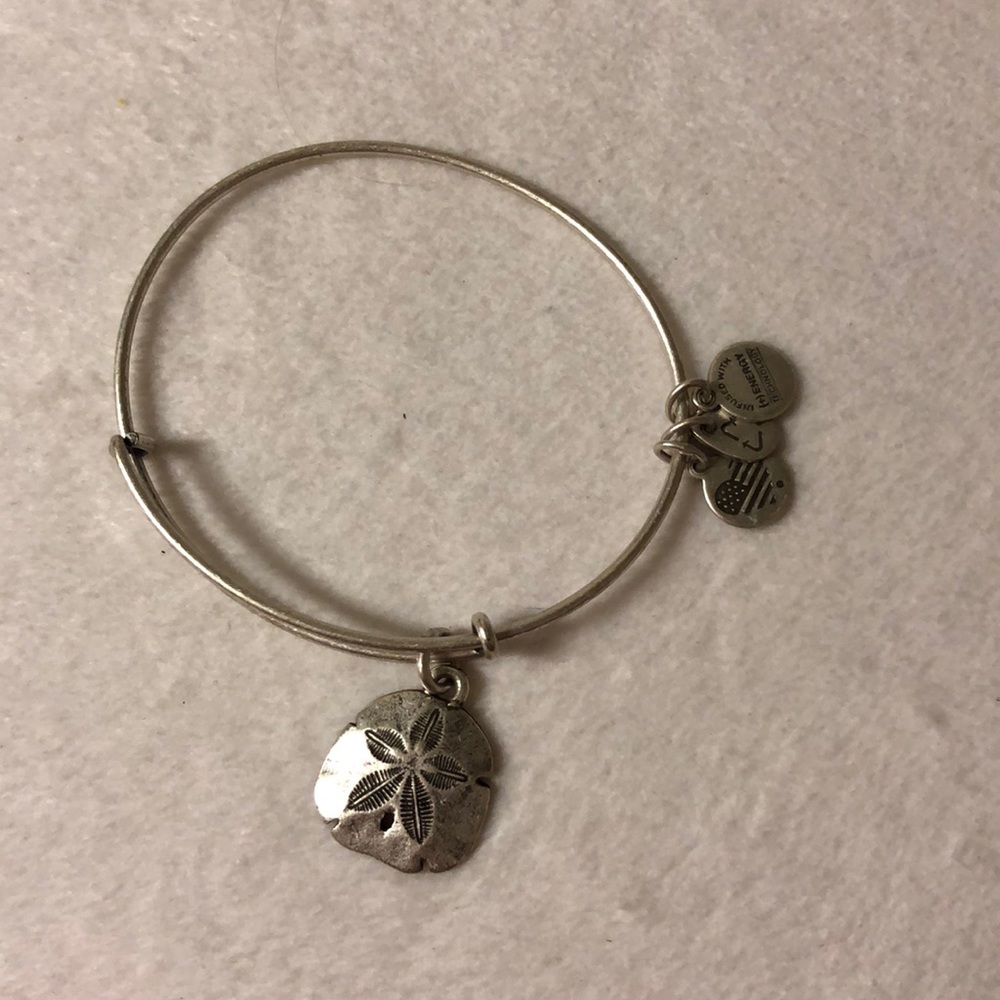 Alex and ani sand dollar bracelet